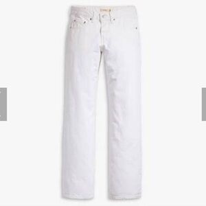 Levi’s Low Loose White Jeans 28x30